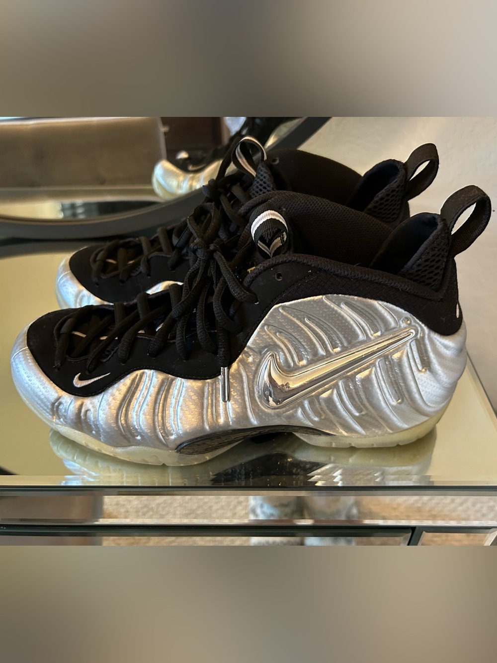 Nike Foamposite Pro “Silver Surfer” - Picture 3 of 4